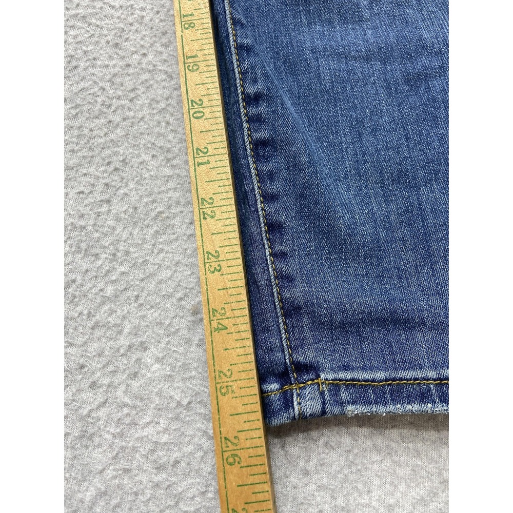 Judy Blue Jeans Womens 30 Relaxed Fit Distressed Ripped Denim Stretch Casual Pan - Picture 9 of 13